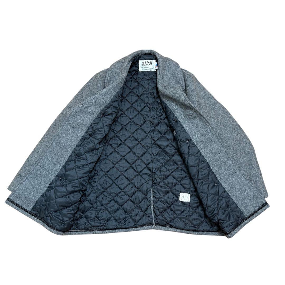 【美品】 SCHOTT u.s.740N Pコート キルティング 38 L