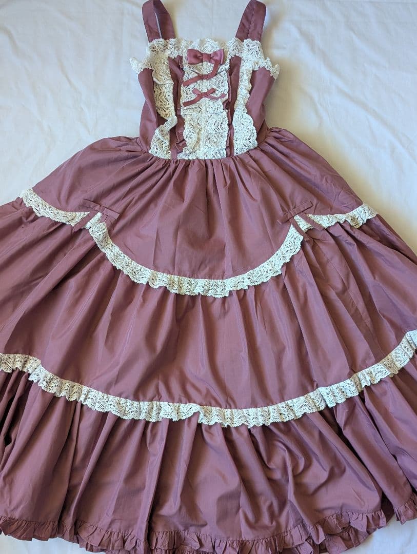 Chalmiere クラシックドールジャンパースカートセット