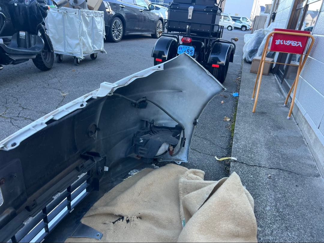 なまちゃん アルファードフロントバンパー