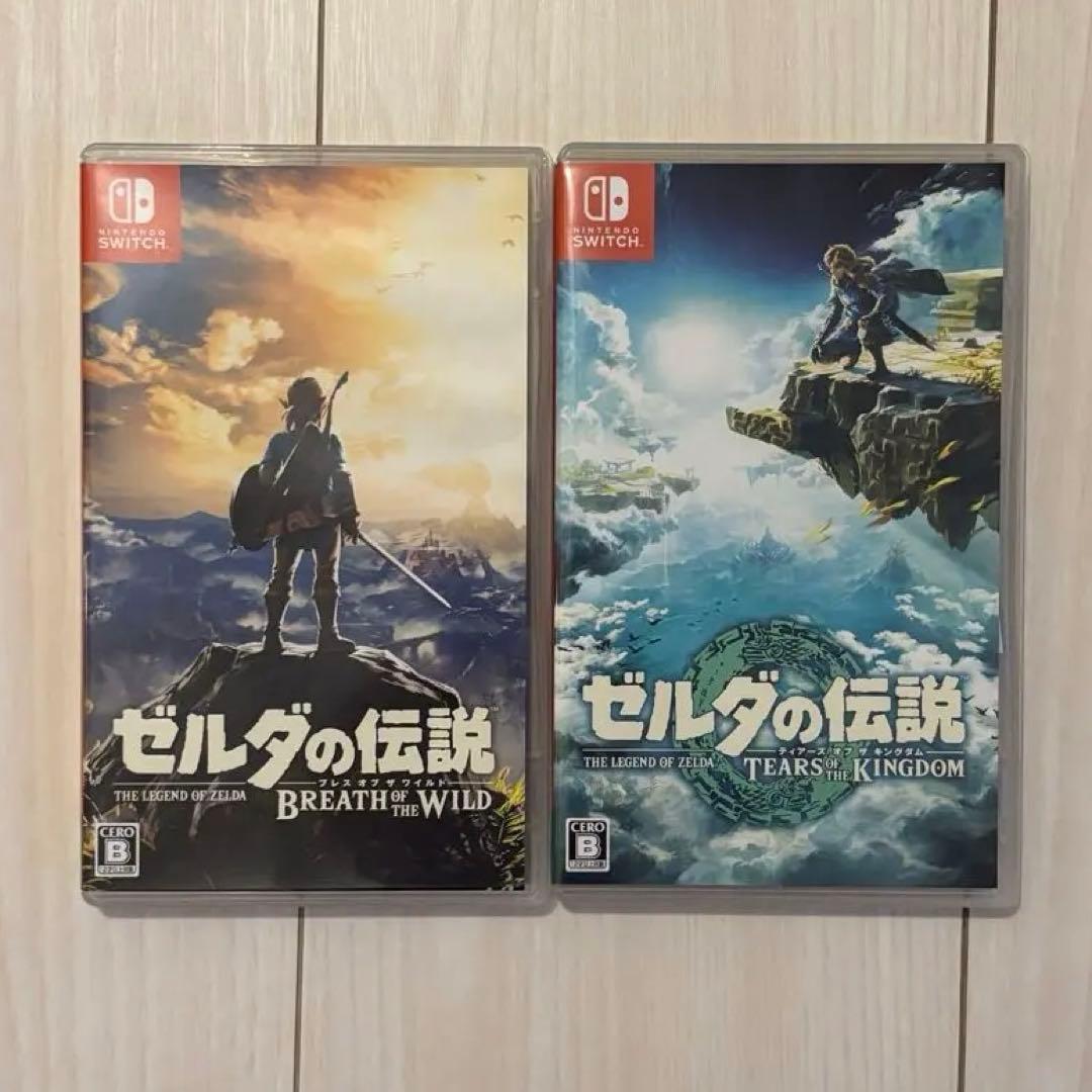 ゼルダの伝説 ブレス オブ ザ ワイルド＆ティアーズオブキングダム 2個セット