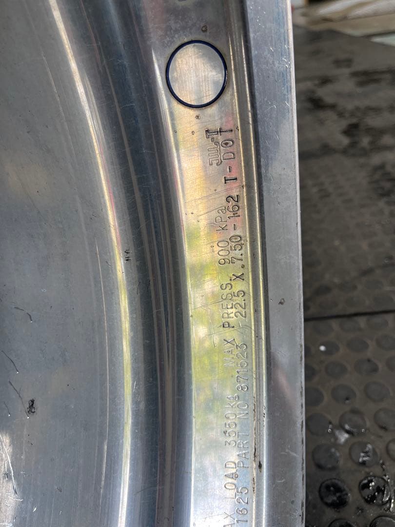 アルコアホイール中古 ISO.10穴