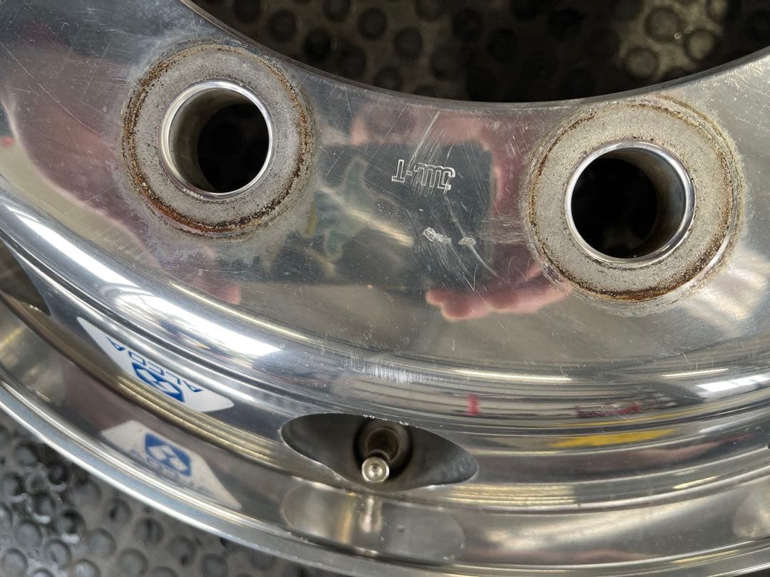 アルコアホイール中古 ISO.10穴