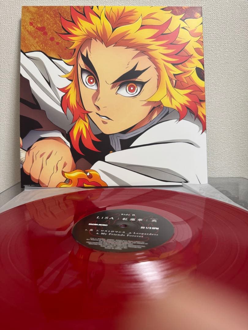 LiSA 紅蓮華・炎 レコード