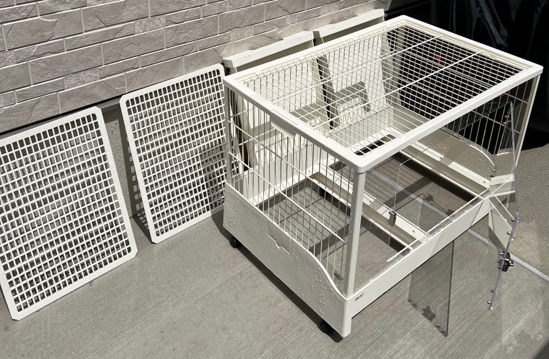 クリアフロント80 小動物用ケージ　GEX ジェックス