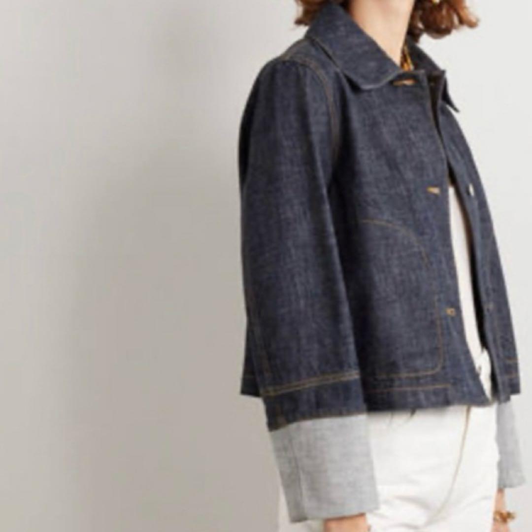 ど*ら様 LOEWE 大人気‼︎ターンアップデニムジャケット完売品【確実正規品】