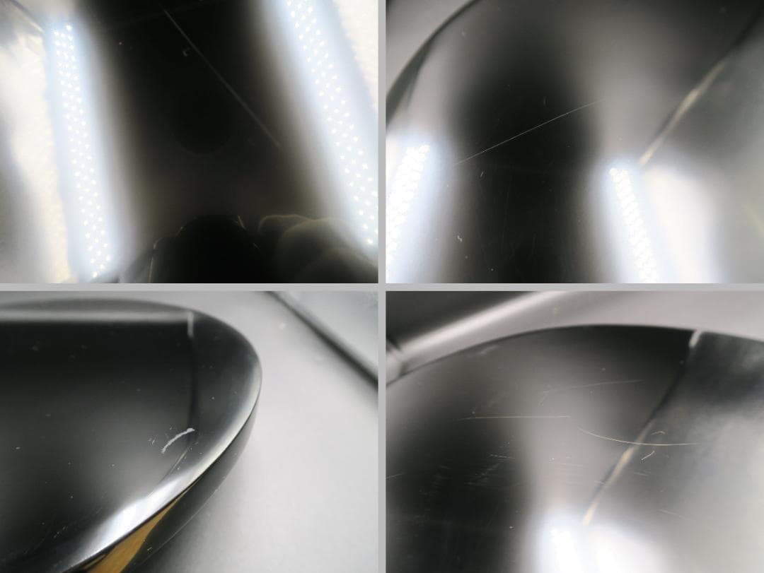 【輪島塗】半月膳 金彩霞文様 十三寸 天然木 五客 共箱 卓上膳 半月盆 会席膳