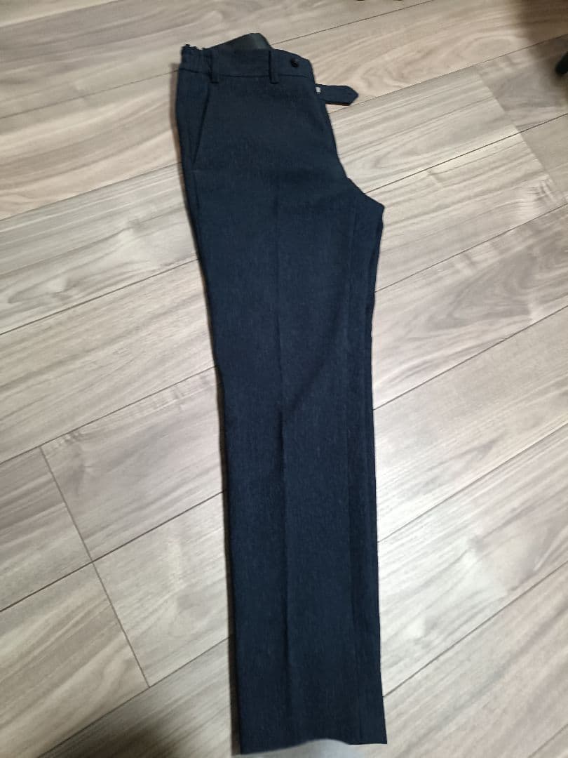 ダークブルー ビジネススーツ ベスト付き　スーツセレクト