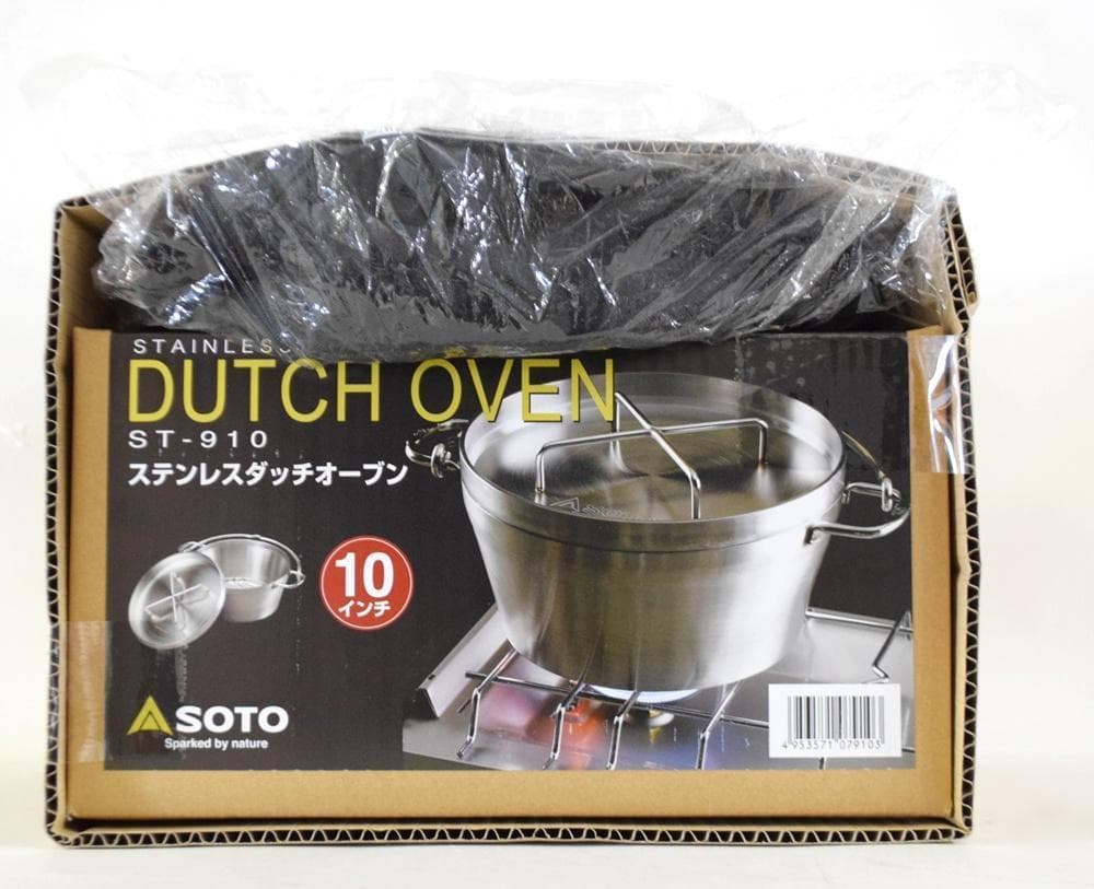 新品 SOTO ステンレスダッチオーブン ST-910 専用収納ケース付 ソト