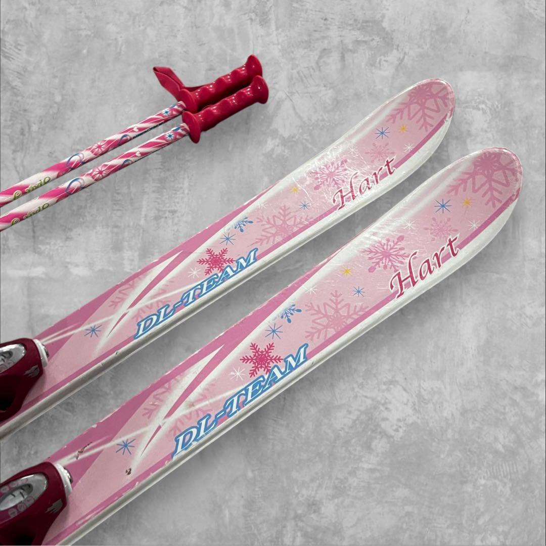 3点♥️ 子供用スキー板　ブーツ　ストック　3点セット　128cm