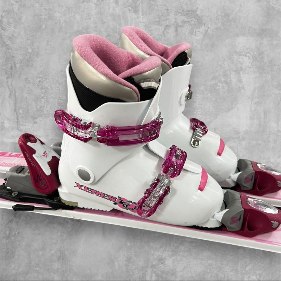 3点♥️ 子供用スキー板　ブーツ　ストック　3点セット　128cm