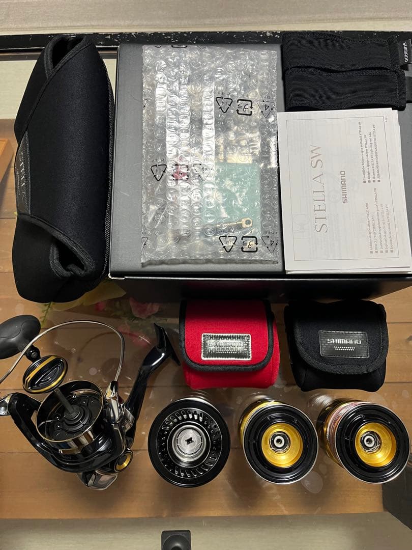 20ステラSW18000HG本体、18000×2、23000スプールセット