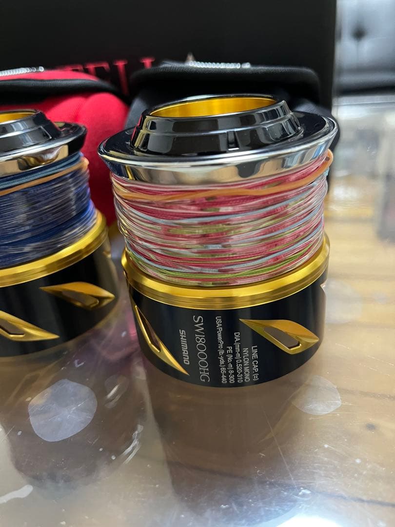 20ステラSW18000HG本体、18000×2、23000スプールセット