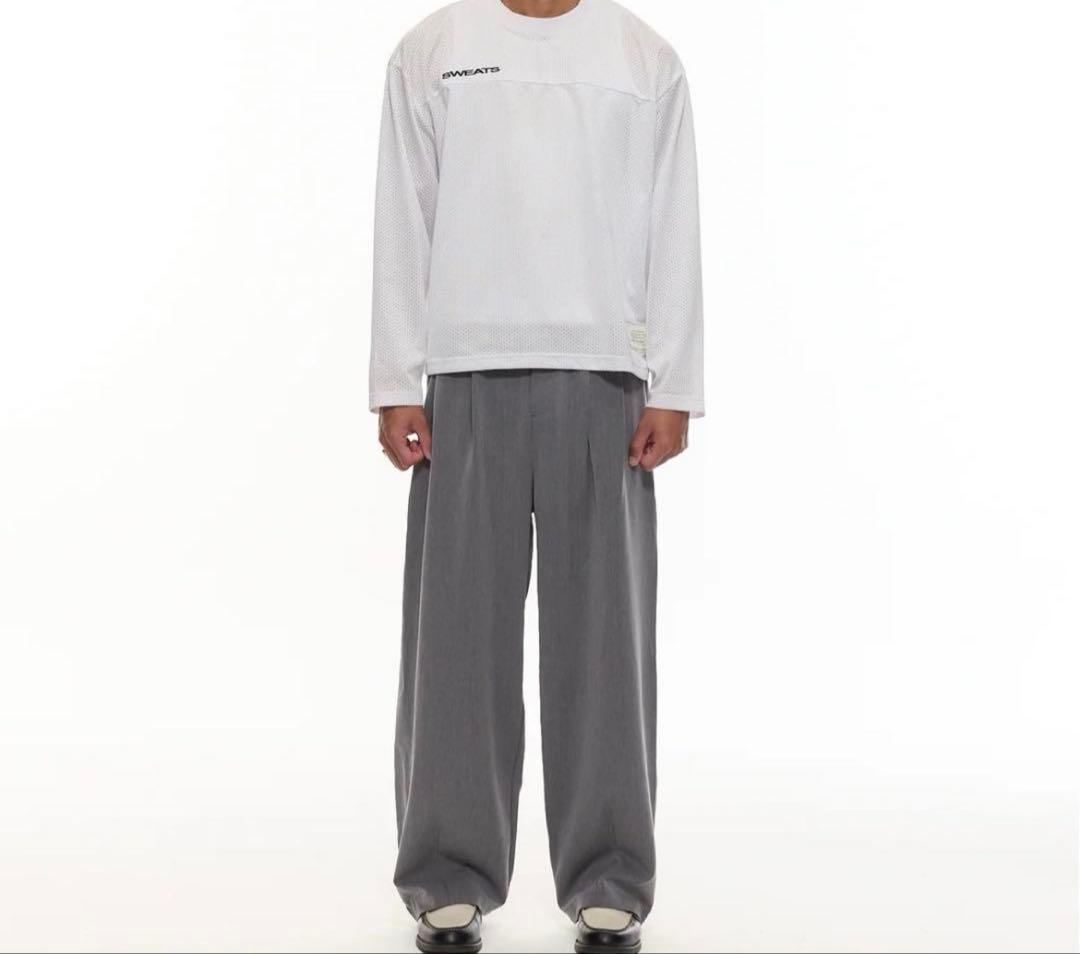 sweats collective スラックス グレー