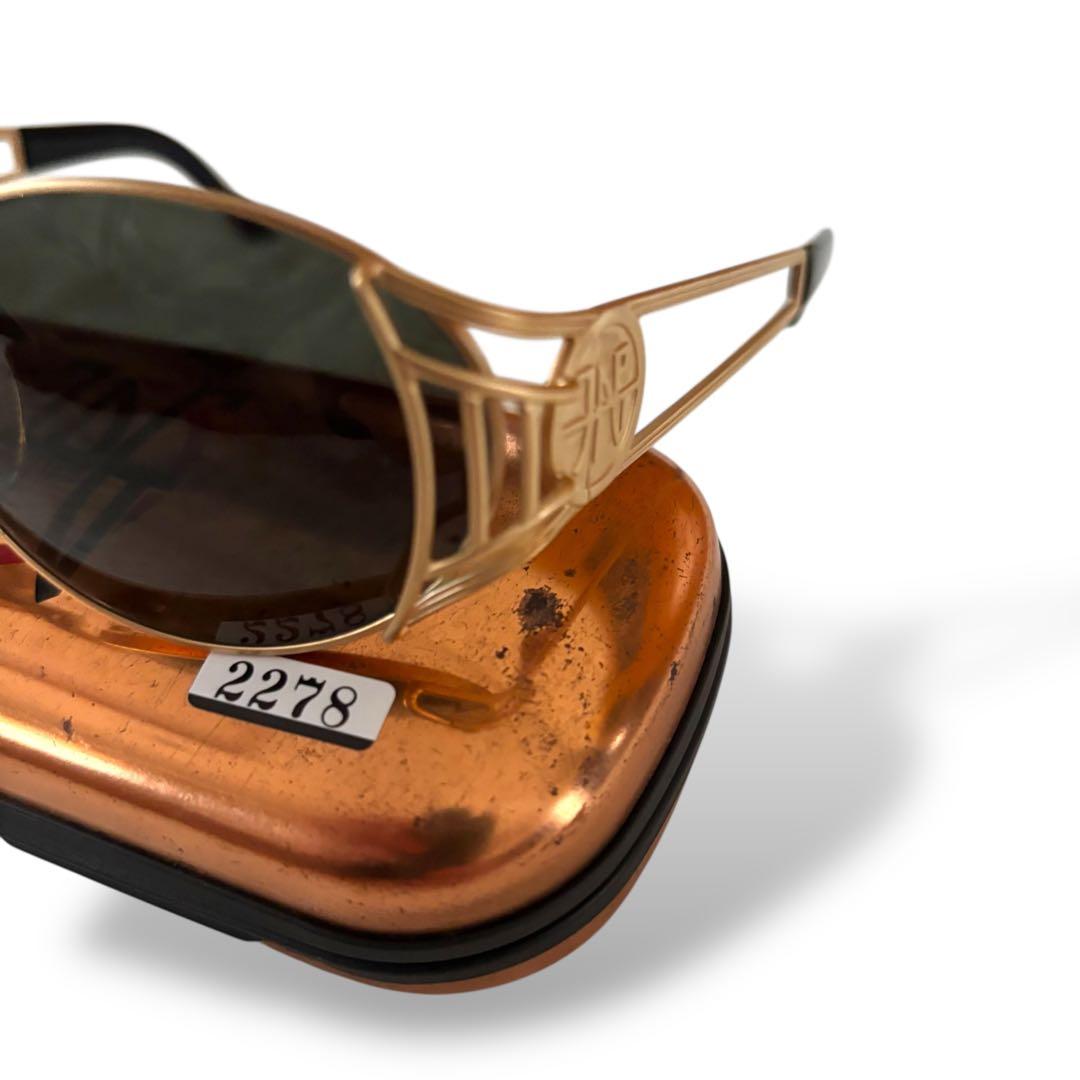 【希少】 jean paul gaultier ゴルチエサングラスゴールド