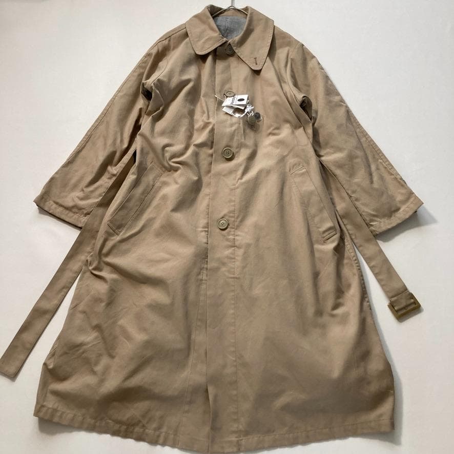 【Nanako】プランテーション　メモリーツイル2WAYトレンチコート