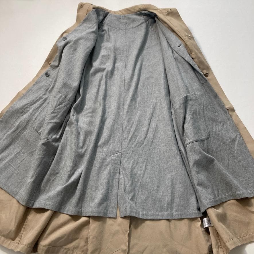 【Nanako】プランテーション　メモリーツイル2WAYトレンチコート