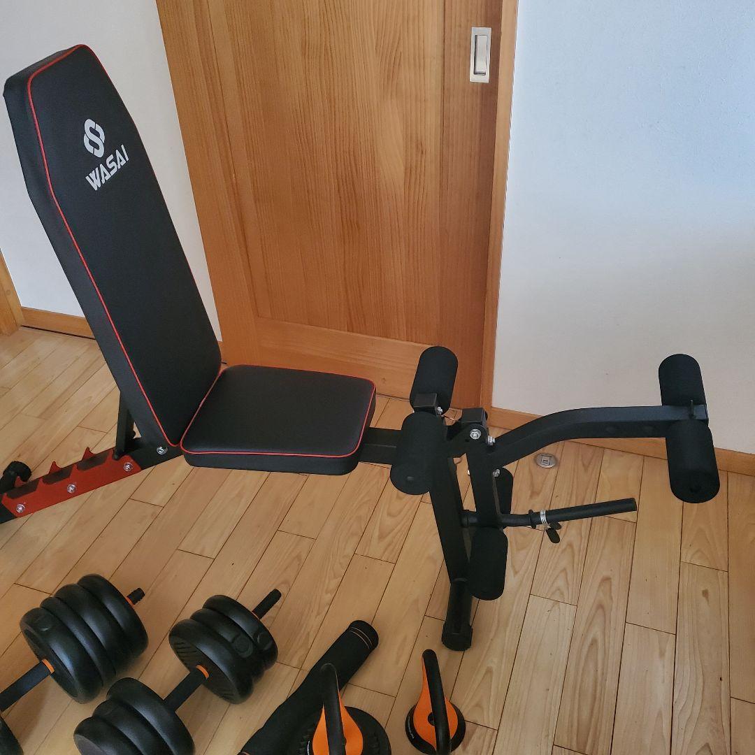 可変式ダンベル＋WASAIベンチセット 美品 直接手渡し限定