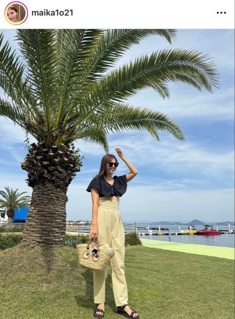 最終値下げ　新品未使用品　ANYA HINDMARCH かごバッグ