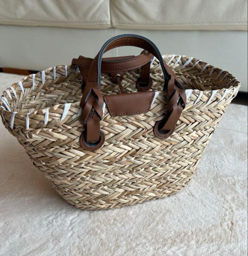 最終値下げ　新品未使用品　ANYA HINDMARCH かごバッグ