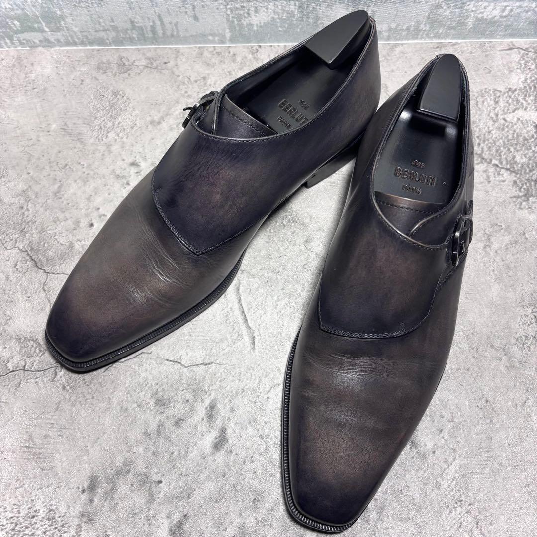 【Celestial！】ベルルッティ カリグラフィ シングルモンク 6.5