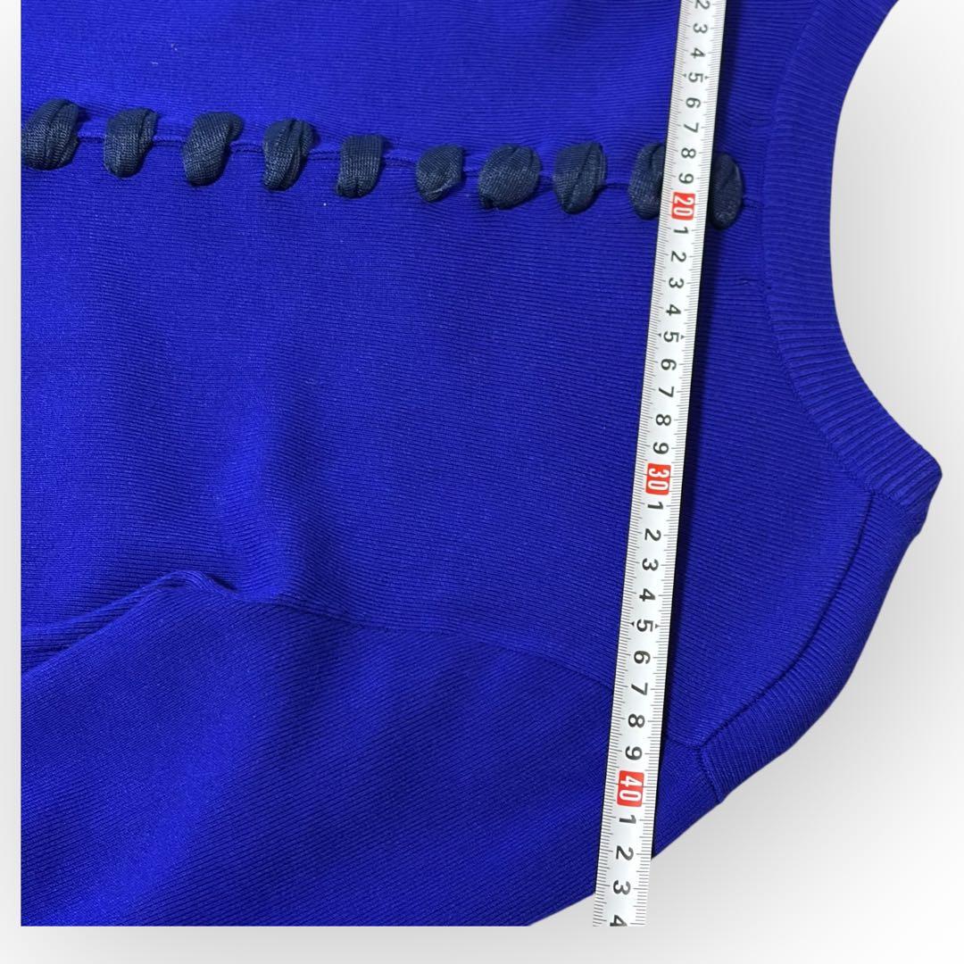 アンスリードUN3D. 【36】ブレイドニットワンピース レースアップ 編み上げ