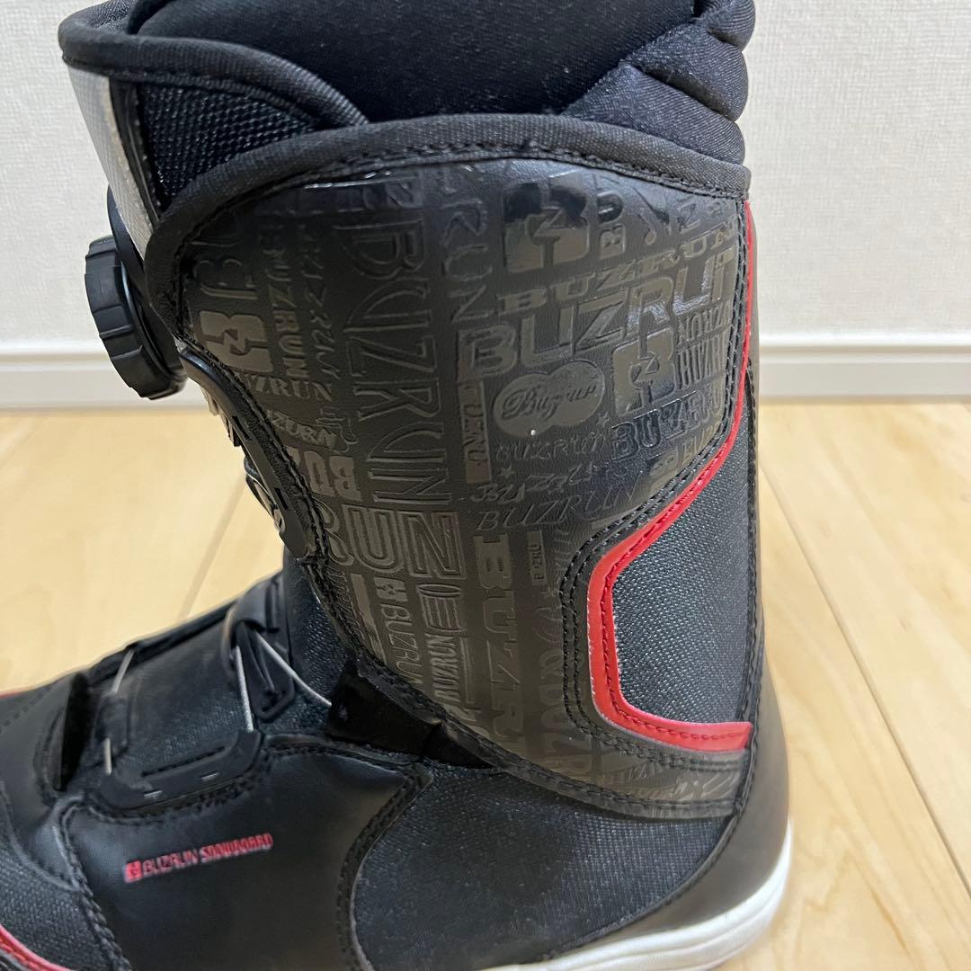 【美品_即日発送】BUZRUN バズラン スノボブーツ 25.0cm