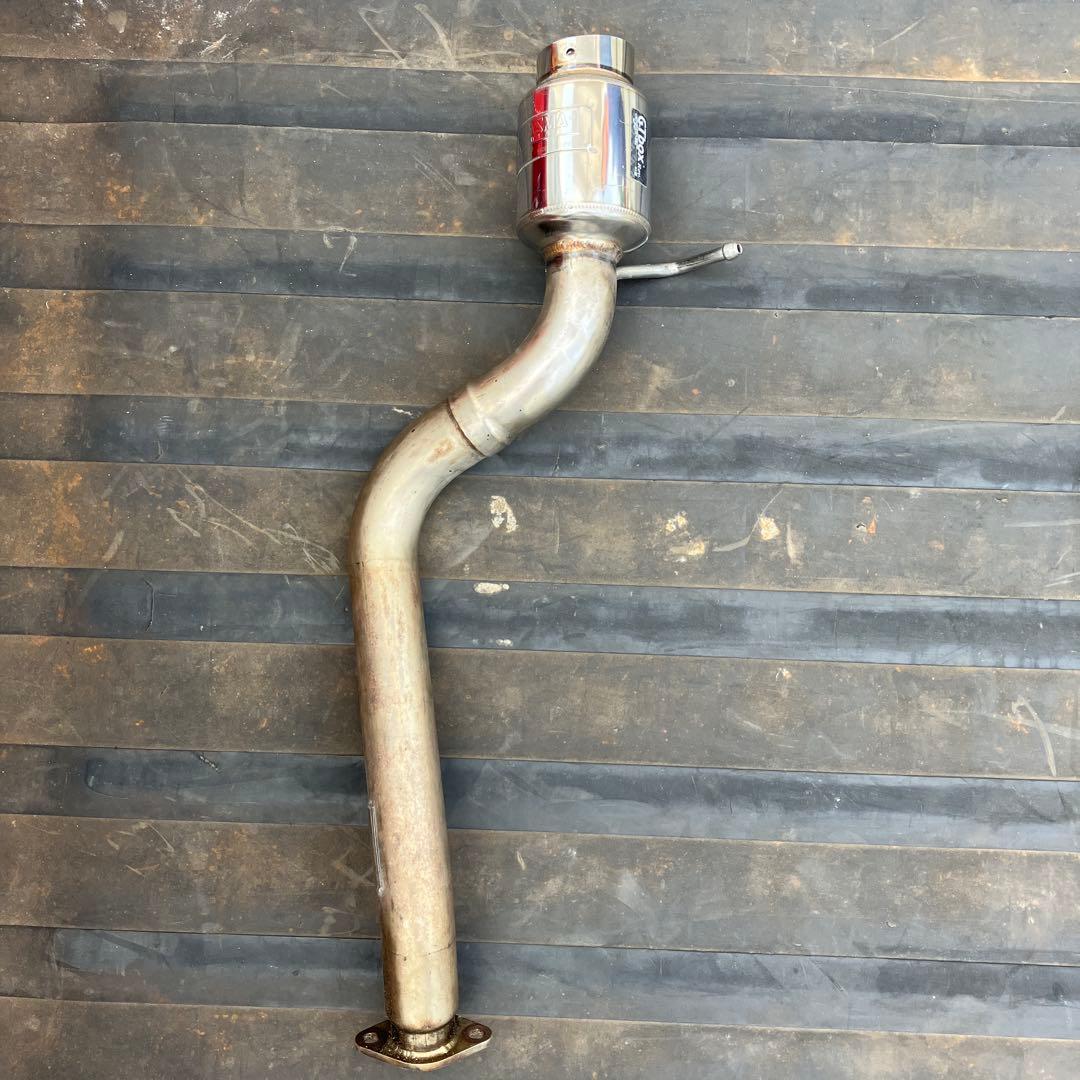 GTbox ステンレス マフラー 曲がり型　RA1 RA2 プレオ　ステラ