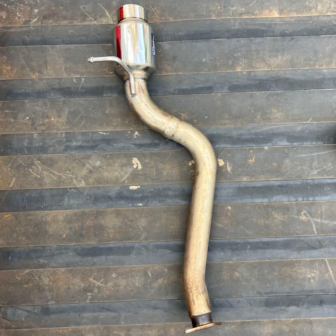 GTbox ステンレス マフラー 曲がり型　RA1 RA2 プレオ　ステラ