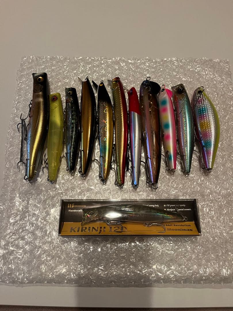 まとめ売り ルアーセット　シーバスルアー12本セット メガバスブルーブルーなど