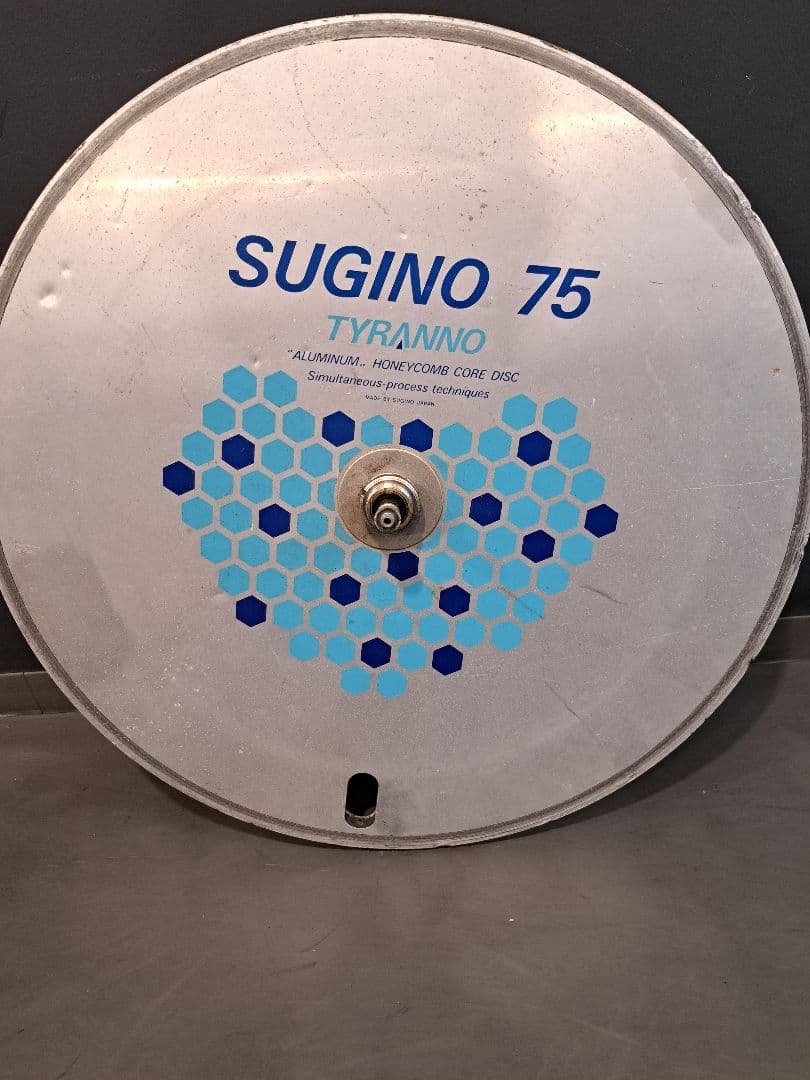 SUGINO75 ハニカムディスク700Cチューブラー、ボスハブ