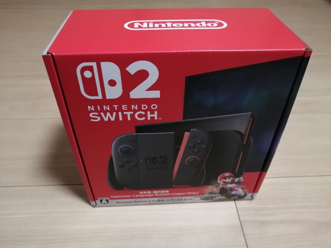 Nintendo Switch 2 マリオカートワールドセット日本語 国内専用