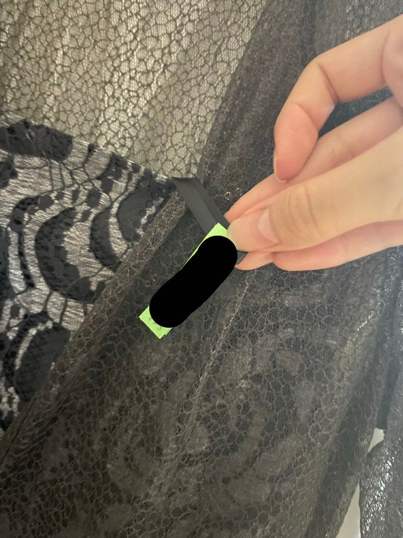 etoll. 幾何学レースワンピ(M)