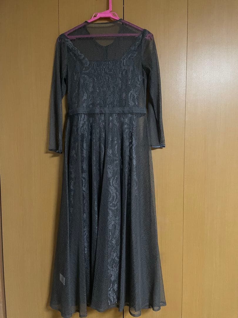 etoll. 幾何学レースワンピ(M)