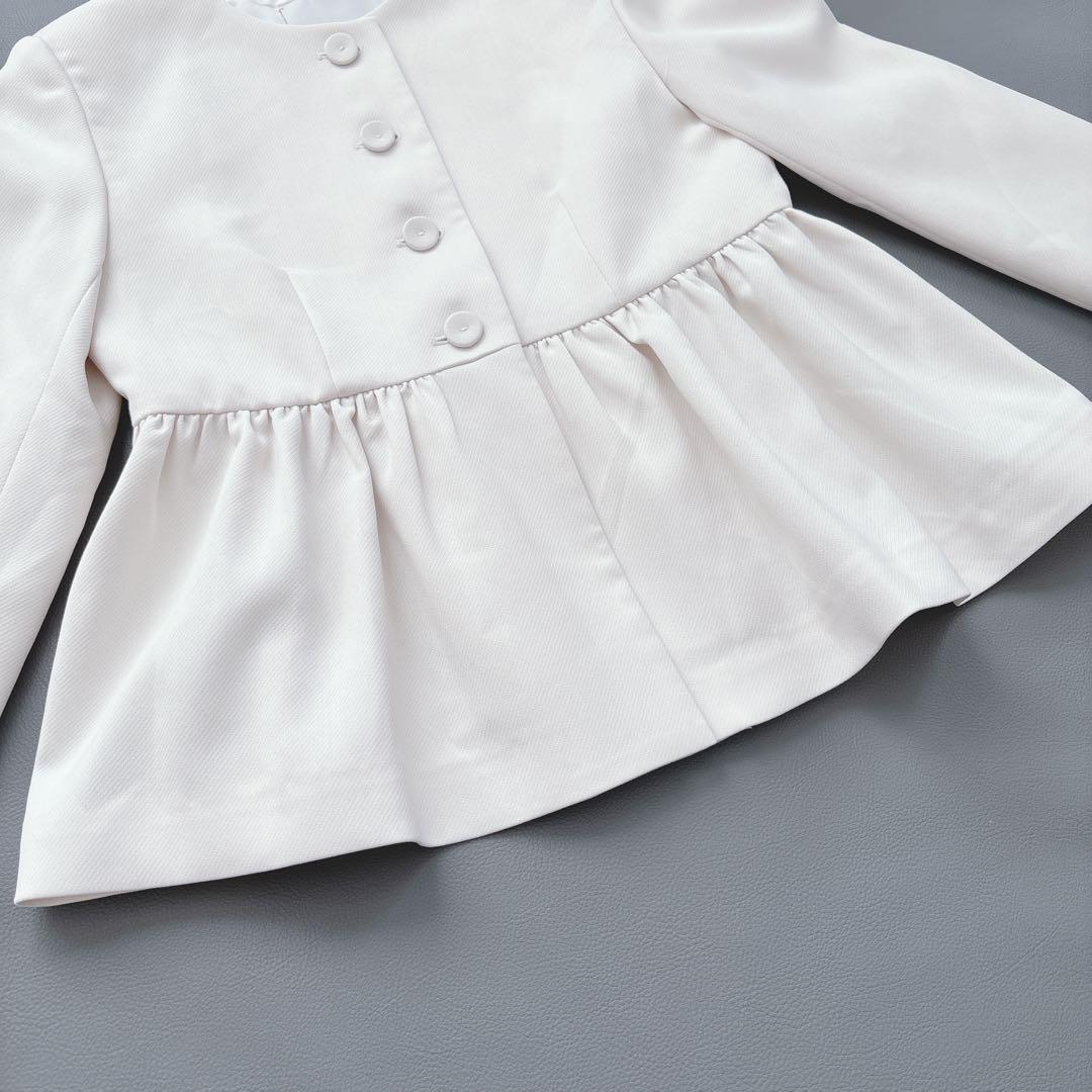 bluesky様　極美品✨24AW 完売品 ルルウィルビー カルゼペプラムジャケ