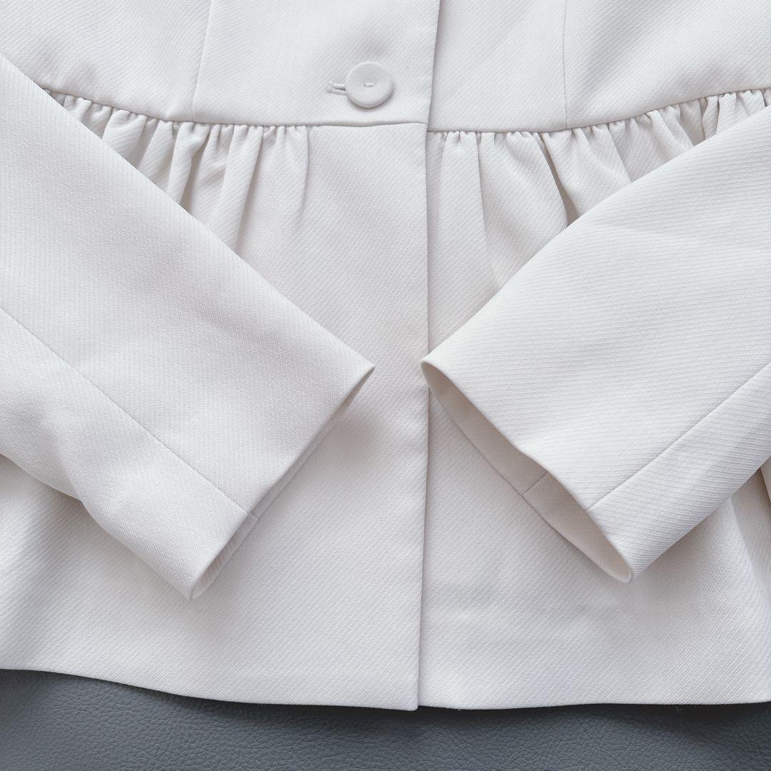 bluesky様　極美品✨24AW 完売品 ルルウィルビー カルゼペプラムジャケ