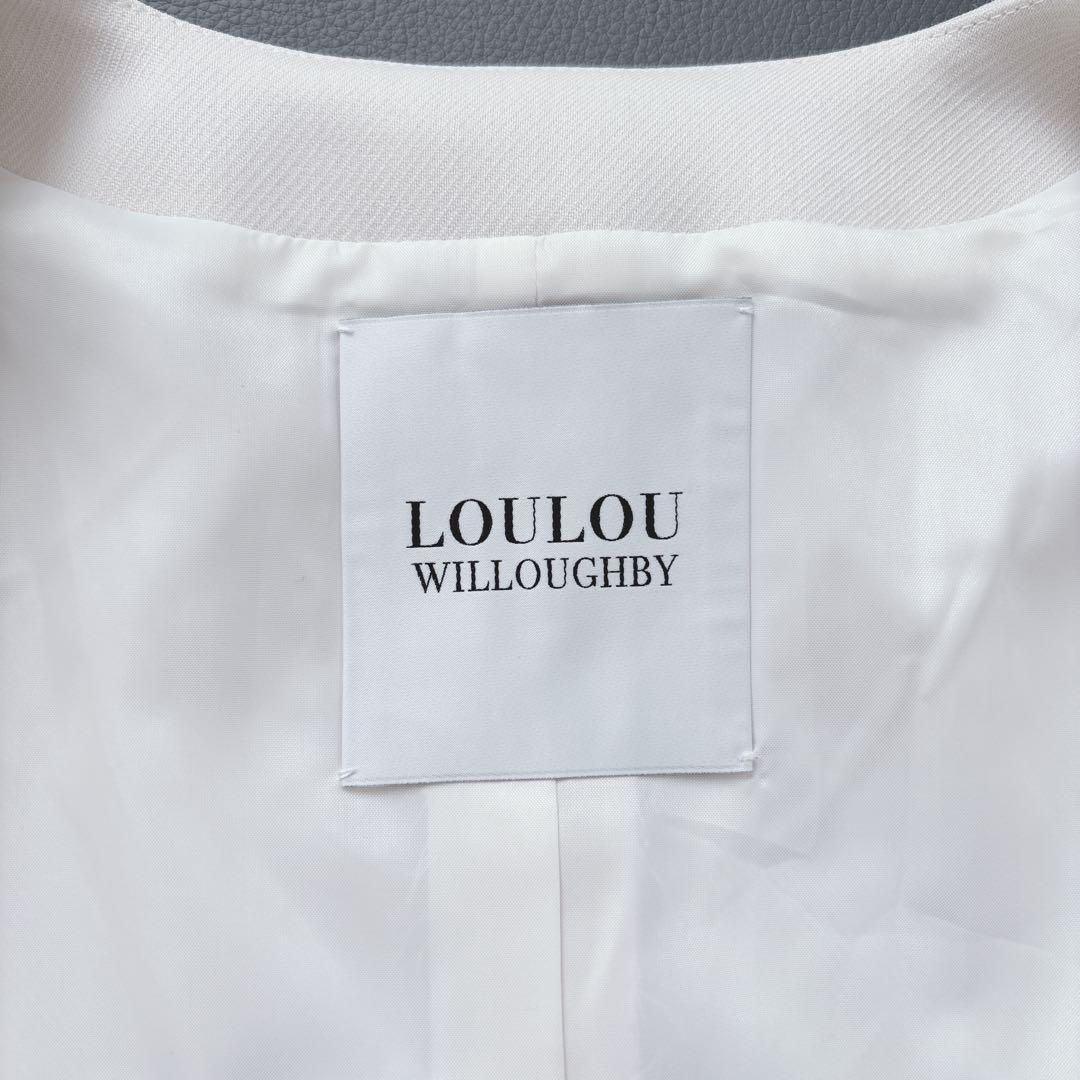 bluesky様　極美品✨24AW 完売品 ルルウィルビー カルゼペプラムジャケ