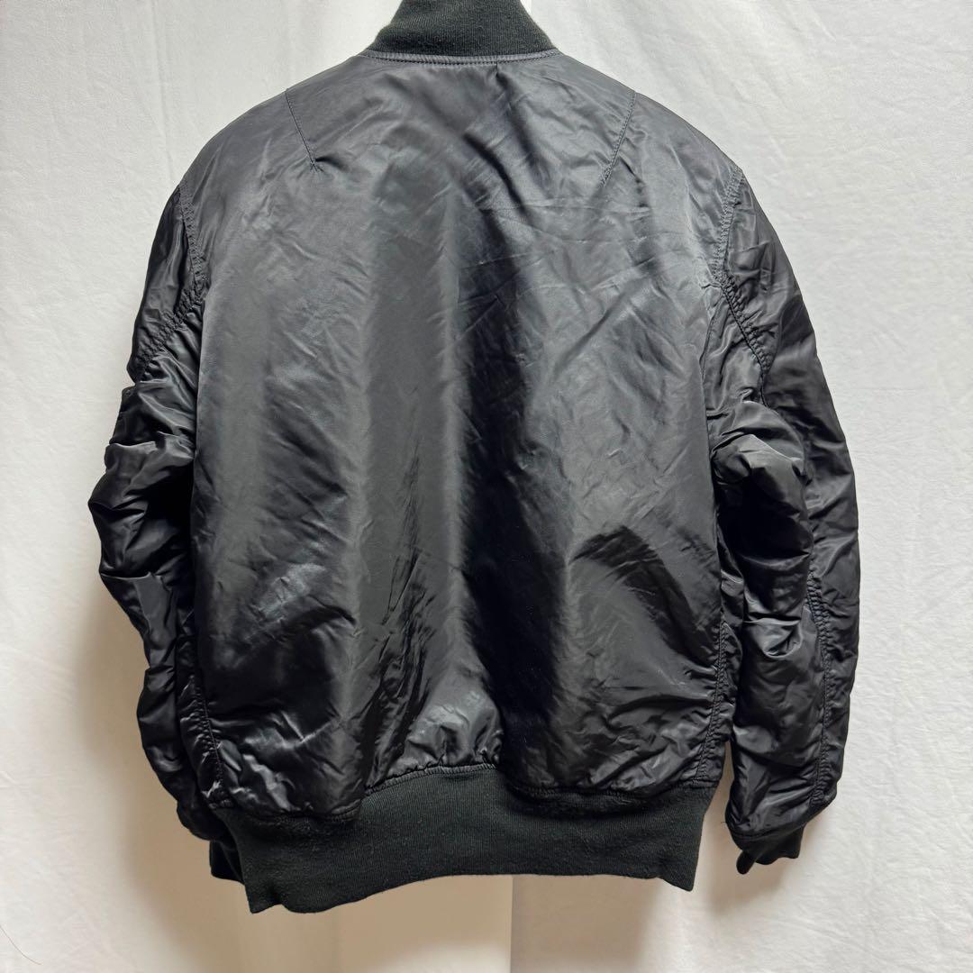XLサイズ　ALPHA アルファ　MA-1 フライトジャケット　ブラック