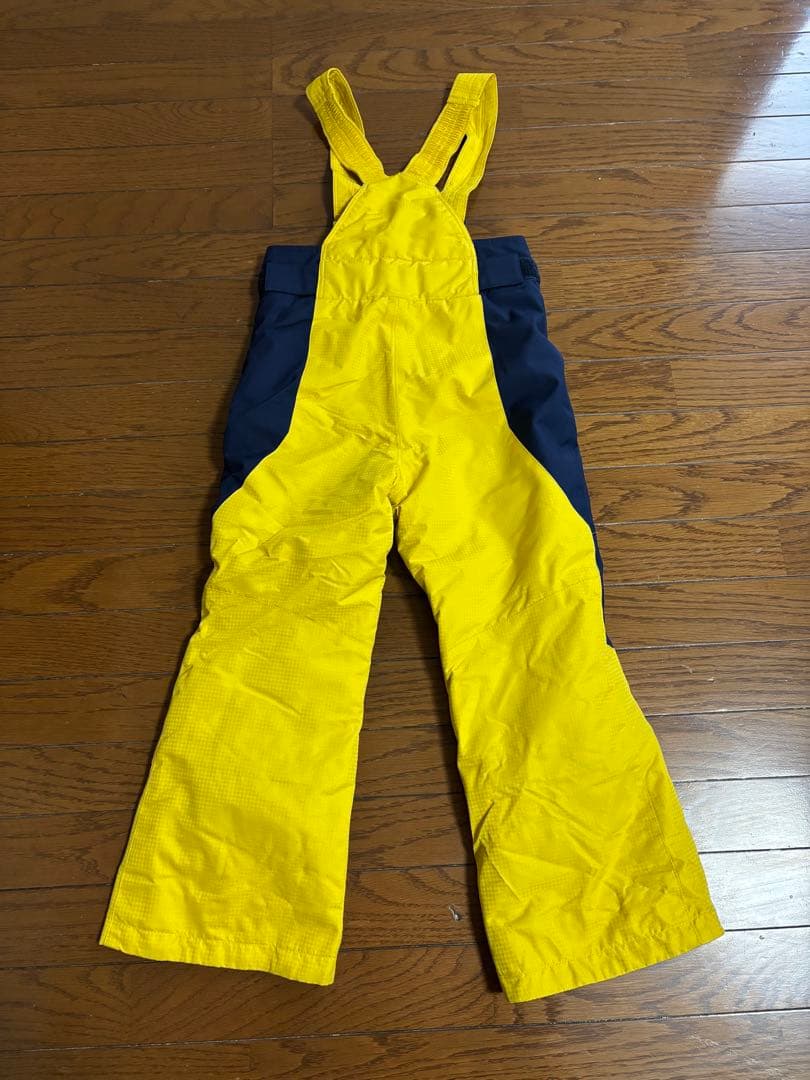 Phenix 子ども用スキーウェア 110ｃｍ　イエロー/ネイビー