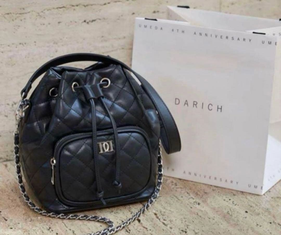 darich ノベルティ DDキルティングハンドルバッグ