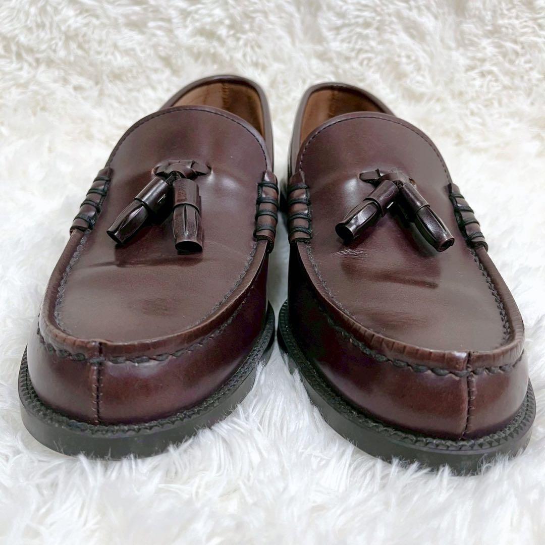 未使用級 HARUTA タッセルローファー 907 ブラウン 26 ハルタ