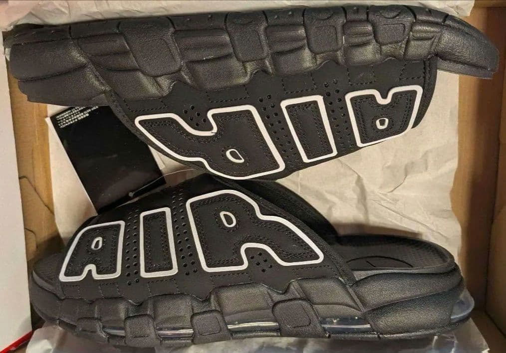 27㎝ ナイキ エア モア アップテンポ スライド DV2132-001