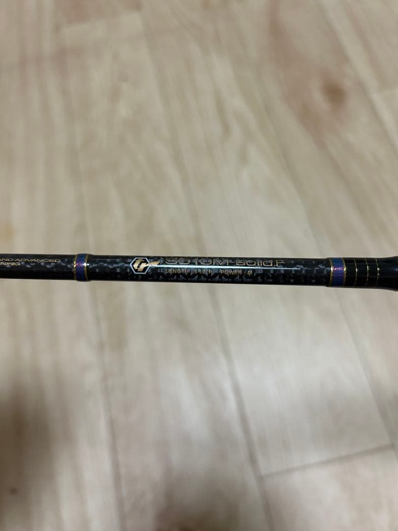 がまかつ　ティップランロッド LUXXE EGTR S510M-solid.F