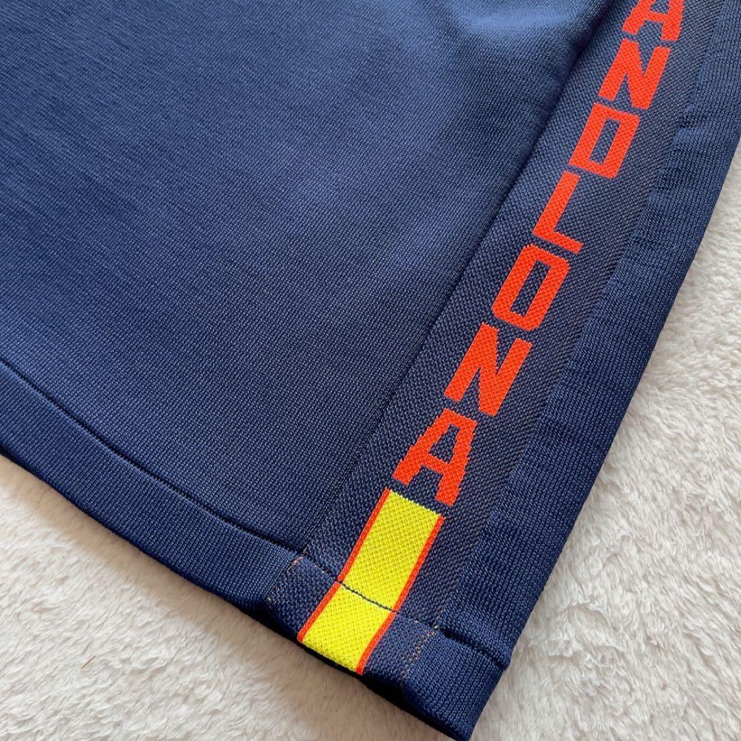 極美品 　マークアンドロナ 　ニット　セットアップ　パーカー　スカート ネイビー