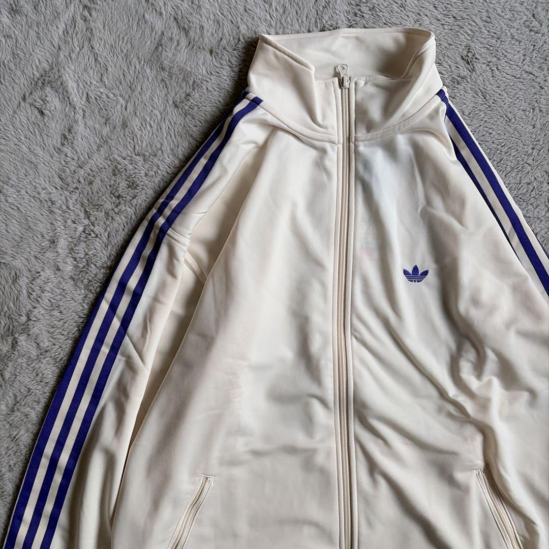 新品 adidas オリジナルス トラックジャケット アイボリー ホワイト XL