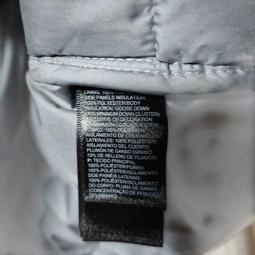 ノースフェイス レディース ホログラム正規品 グースダウン ベスト M