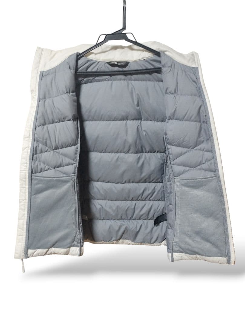 ノースフェイス レディース ホログラム正規品 グースダウン ベスト M