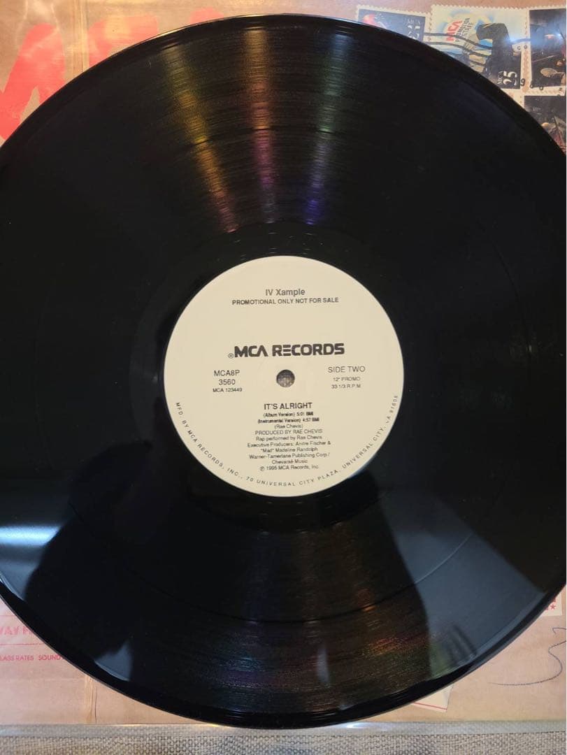 IV Xample IT'S ALRIGHT 12インチレコード