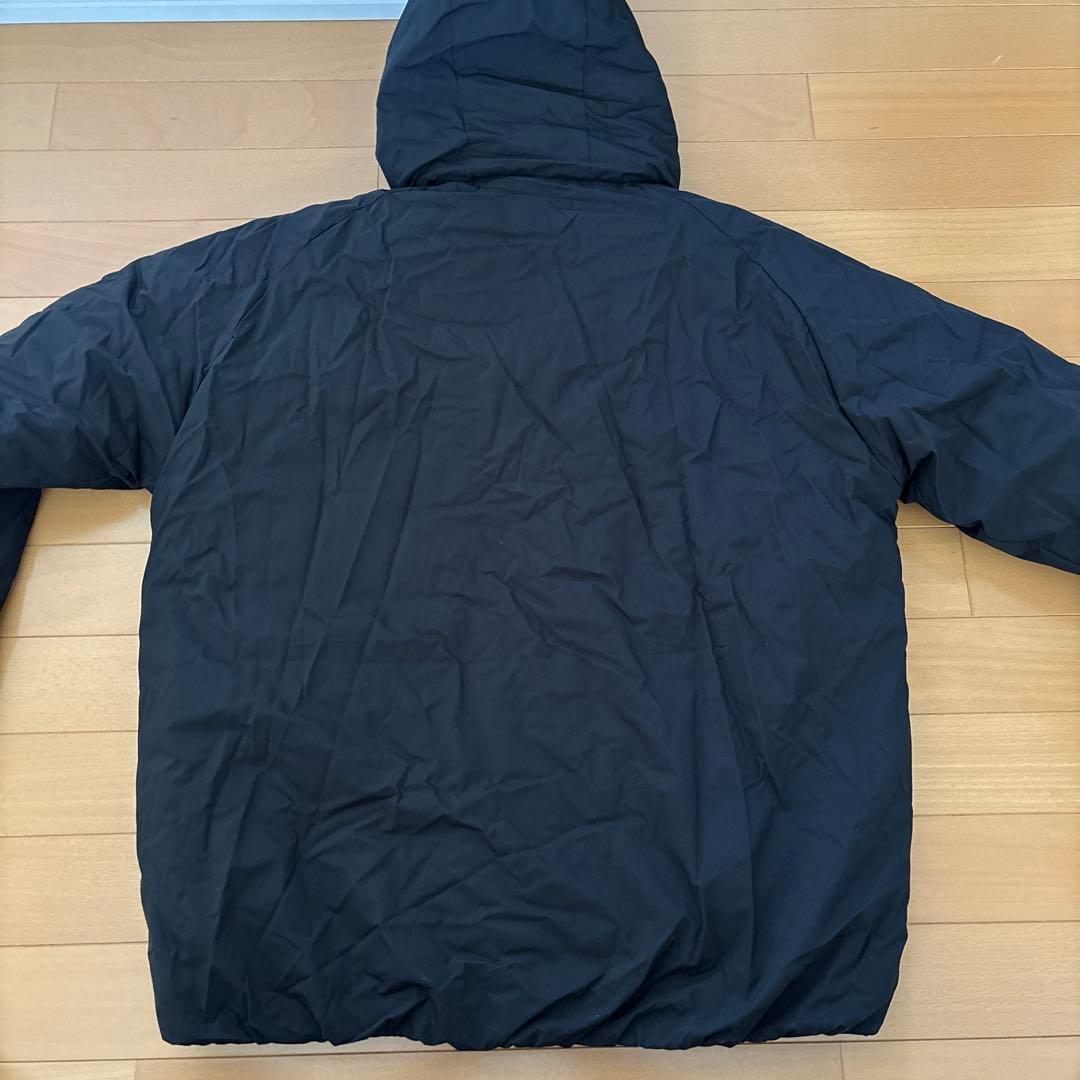 新品ATHLETA アスレタ ブラック 黒 ベンチコート ダウン L