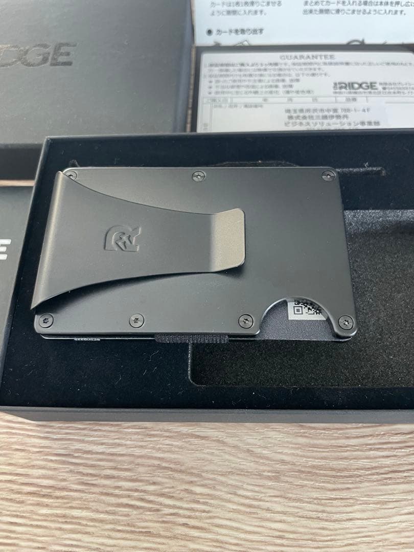 新品 AMEX the RIDGE アメックス センチュリオン　非売品　ブラック