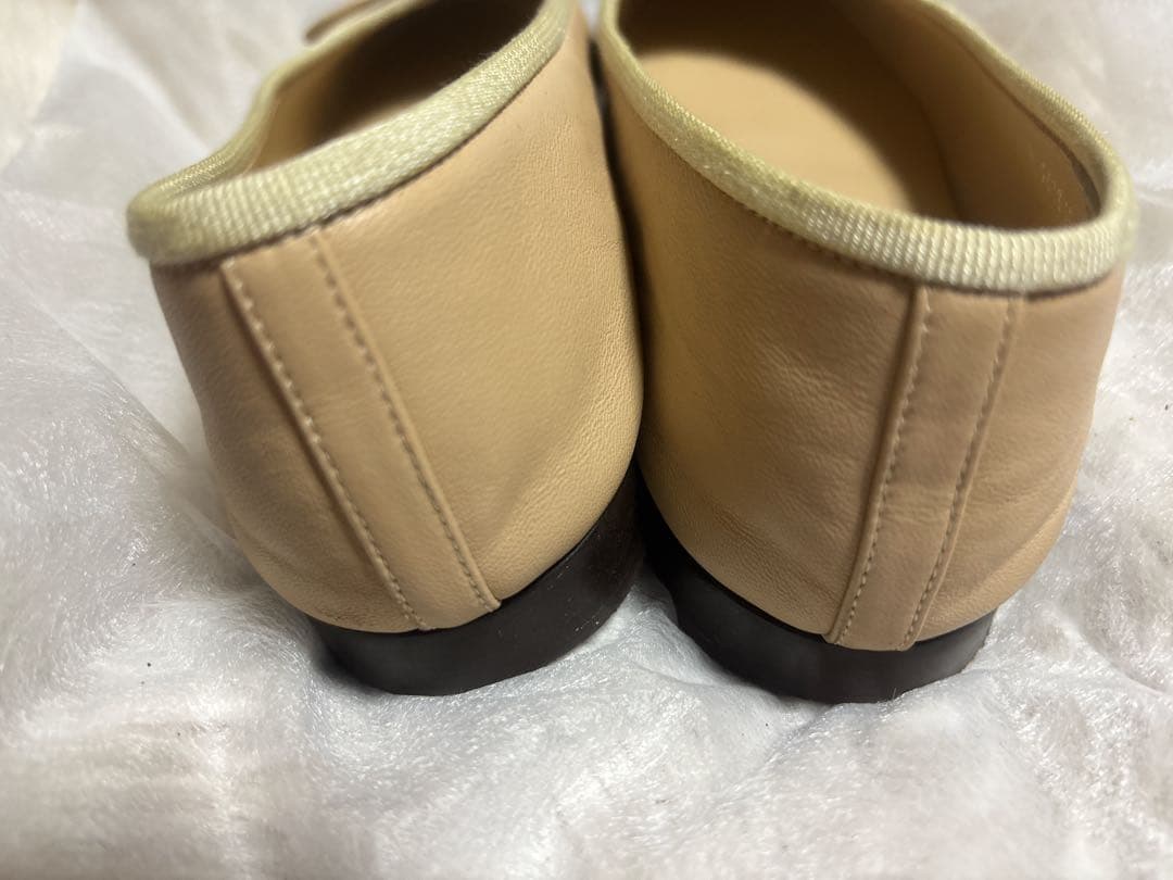 CHANEL バレエシューズ ベージュ/ブラック